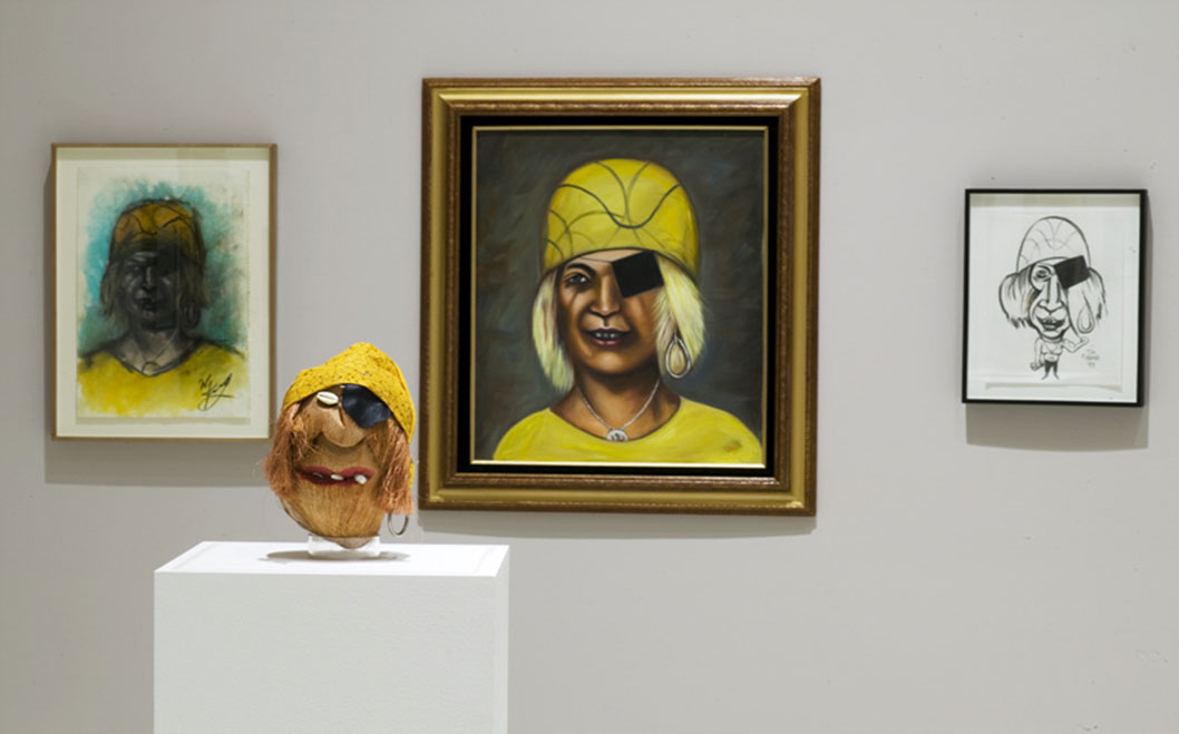 Untitled Portrait (Coconut Head)  1988 - 1992